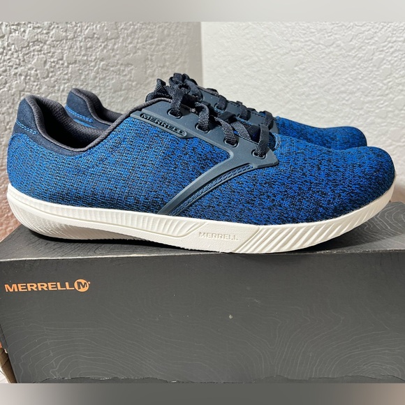 Merrell Men’s Roust Revel Lace up Shoes Athleisure sneakers Blue size 11‎ - Picture 1 of 11